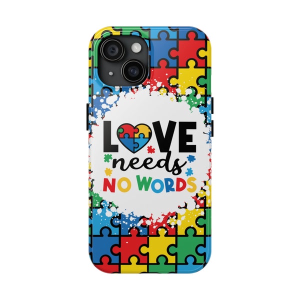 Autism Awareness Phone Case for iPhone 13 14 15, Galaxy S23 Case Galaxy S10, iPhone 11 12, Galaxy Note 20, Google Pixel 6 7 Pro, Galaxy S8