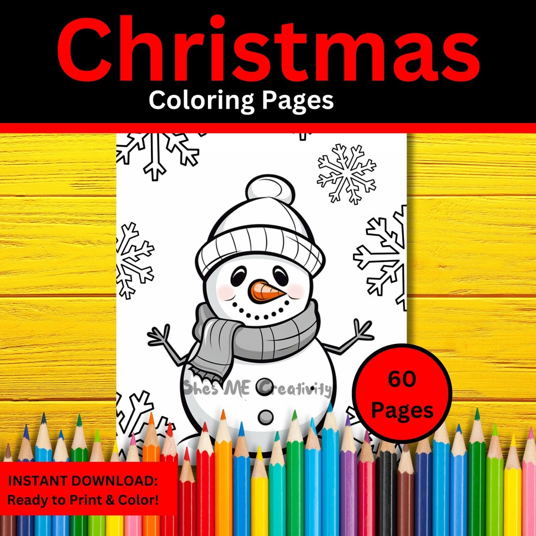 60 Christmas Coloring Pages Kids Coloring Christmas Coloring Family ...
