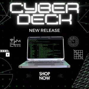 CyberDeck Rugged Laptop with Dual Boot Kali & BlackArch