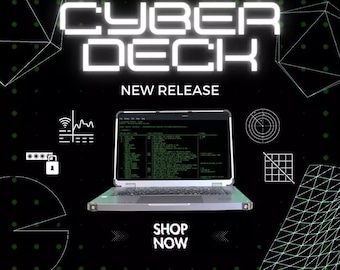 CyberDeck Rugged Laptop with Dual Boot Kali & BlackArch