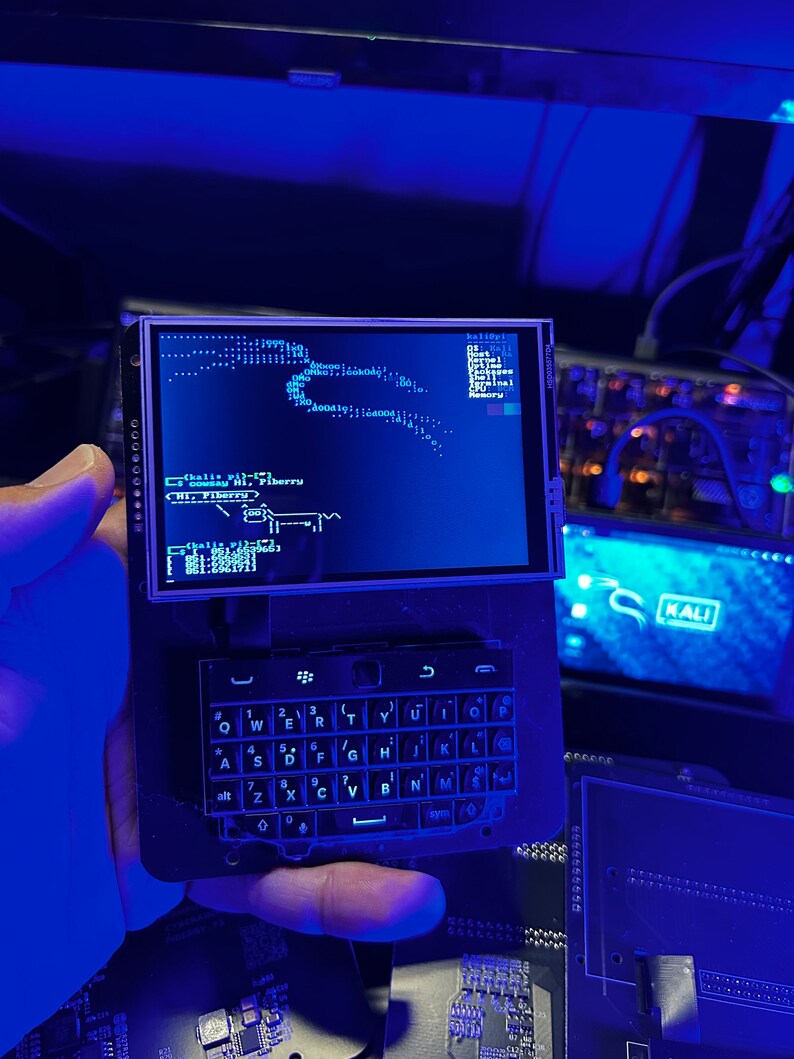 Cyberdeck Piberry 7.5 Raspberry Pi Zero Handheld - Etsy Canada