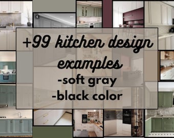 Grey Kitchen Luxury kitchen 3d rendering minimalist kitchen remodel ideas virtual interior design kitchen renovation modern kitchen designs