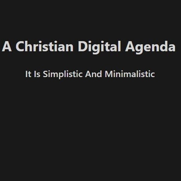 Planificador de agenda cristiana / Una agenda digital cristiana para una vida cristiana natural y espiritual
