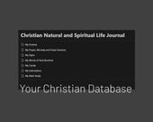Christian Agenda Planner | A Christian Digital Agenda For A Christian Natural and Spiritual Life