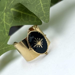 チャンキーステンレススチール製ゴールデンリング• オーバルスターコインリング• ワイドバンドリング• ステートメントリング• ToughCandyのボヘミアンスタイルエナメルリング• 誕生日プレゼント