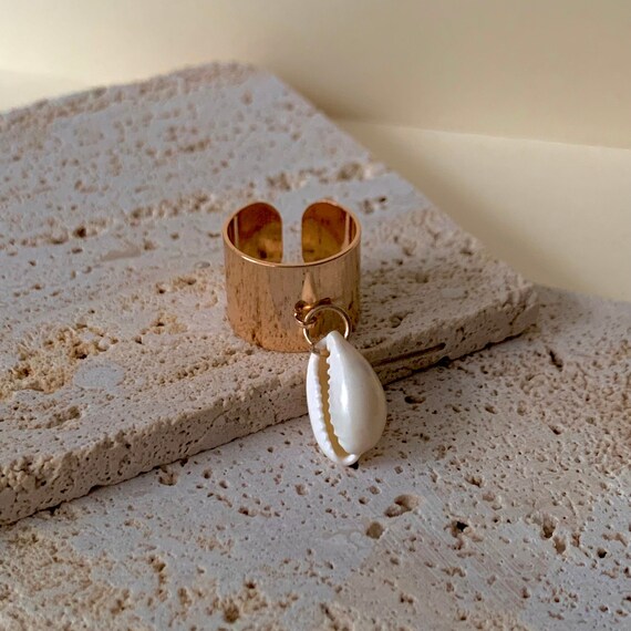 Bague coquillage or sale