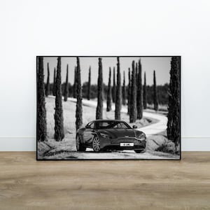 Aston Martin DB11 Poster, Aston Martin Print, Aston Martin Wall Art, Aston Martin Poster, Supercar Wall Art, Sports Car Wall Art