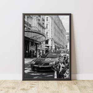 Mercedes SLR Poster, Mercedes Poster, Mercedes Print, Mercedes Wall Art, Sports Car Poster, Sports Car Print, Sports Car Wall Art