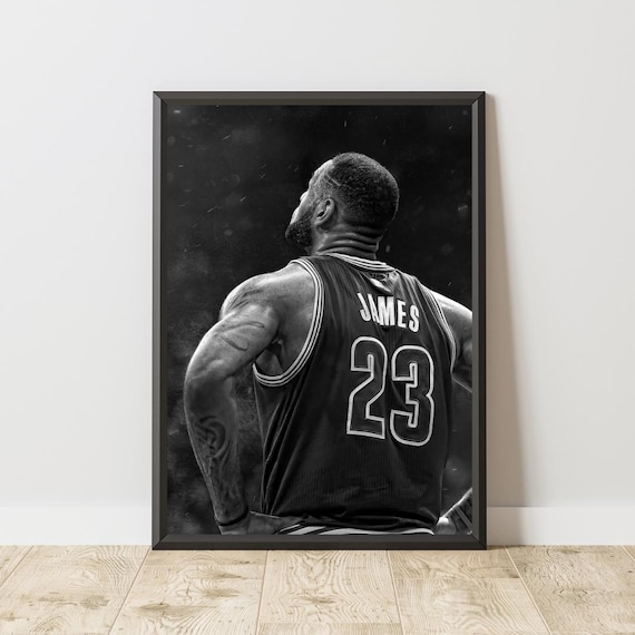 lebron james print