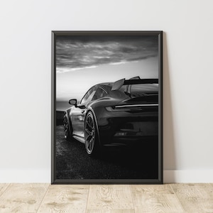 Póster de coche deportivo, impresión de coche deportivo, arte mural de coche deportivo, póster de coche clásico, póster de coche icónico, regalo para amantes de los coches, regalo para aficionados a los coches
