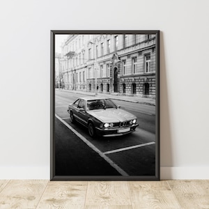Vintage BMW Poster, Vintage BMW Print, Vintage BMW Wall Art, Bmw Poster, Vintage Car Poster, Classic Car Wall Art