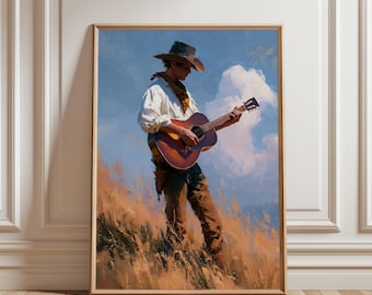 Cowboy Poster, Cowboy Print, Cowboy Wall Art, Western Poster, Western Print, Western Wall Art, History Poster, History Print