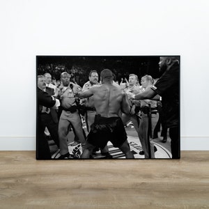 Poster di Mike Tyson, Stampa di Mike Tyson, Arte murale di Mike Tyson, Poster di boxe, Poster sportivo vintage, Arte murale di boxe vintage, Icona della boxe