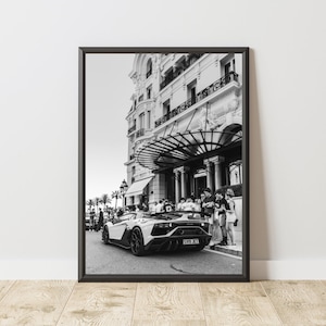 ランボルギーニのポスター、ランボルギーニのプリント、ランボルギーニのウォールアート、スポーツカーのウォールアート、美しい車のポスター、モータースポーツのウォールアート