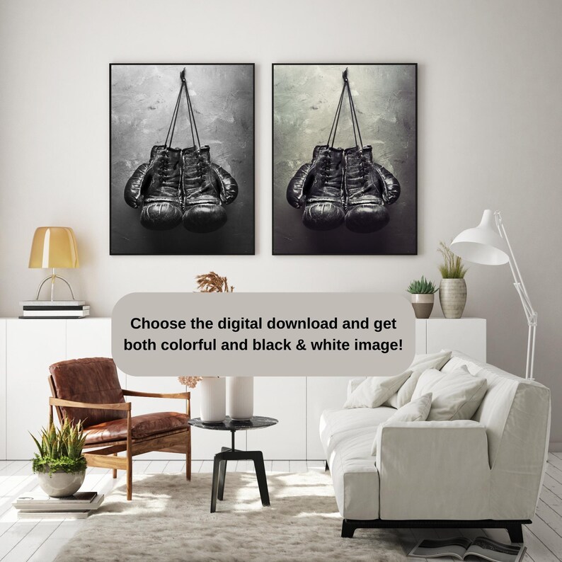 Boxing Poster, Boxing Print, Boxing Wall Art, Vintage Sport Poster ...