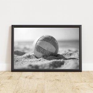 Beach Volleyball Poster, Beach Volleyball Print, Beach Volleyball Wall Art, Sports Poster, Sports Print, Sports Wall Art