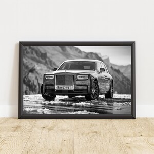 Rolls-Royce Poster, Rolls-Royce Print, Rolls-Royce Wall Art, Luxury Car Poster, Luxury Car Print, Luxury Wall Art, Iconic Car Poster