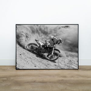 Motocross Poster, Motocross Print, Motocross Wall Art, Motorcycle Poster, Motorcycle Print, Motorcycle Wall Art, Motorbike Poster
