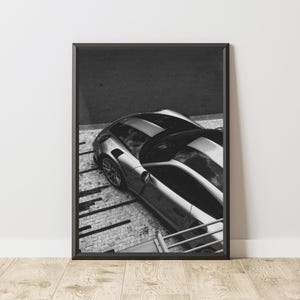 Póster de coche deportivo, impresión de coche deportivo, arte mural de coche deportivo, póster de coche clásico, póster de coche icónico, regalo para amantes de los coches, regalo para aficionados a los coches