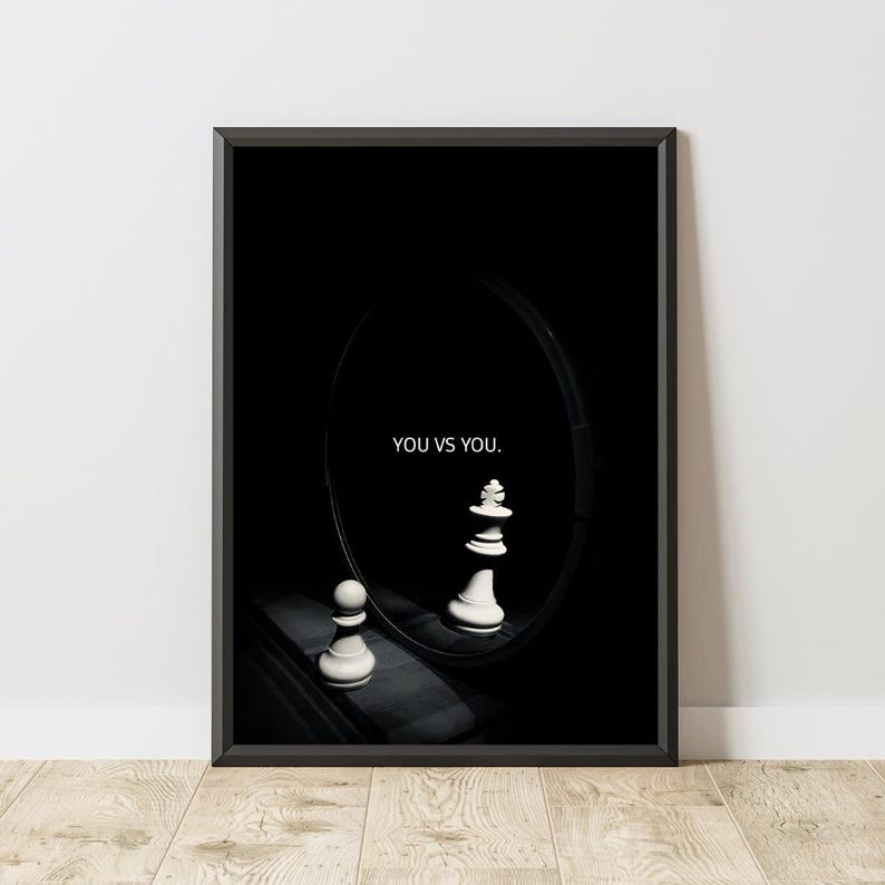 Motivational Poster, Motivational Print, Motivation Wall Art, Inspirational Quote Wall Art, Home Gym Decor, Office Decor, Entrepreneur Mind