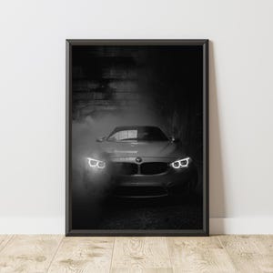 BMW Poster, BMW Print, BMW Wall Art, Sports Car Poster, Sports Car Print, Motorsport Wall Art, Race Car Poster, Race Car Print