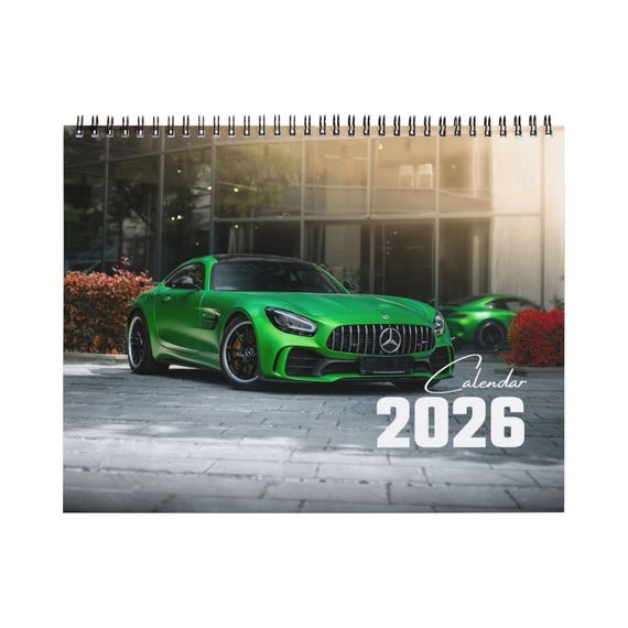 Mercedes Calendar, Mercedes Wall Calendar, Mercedes Desk