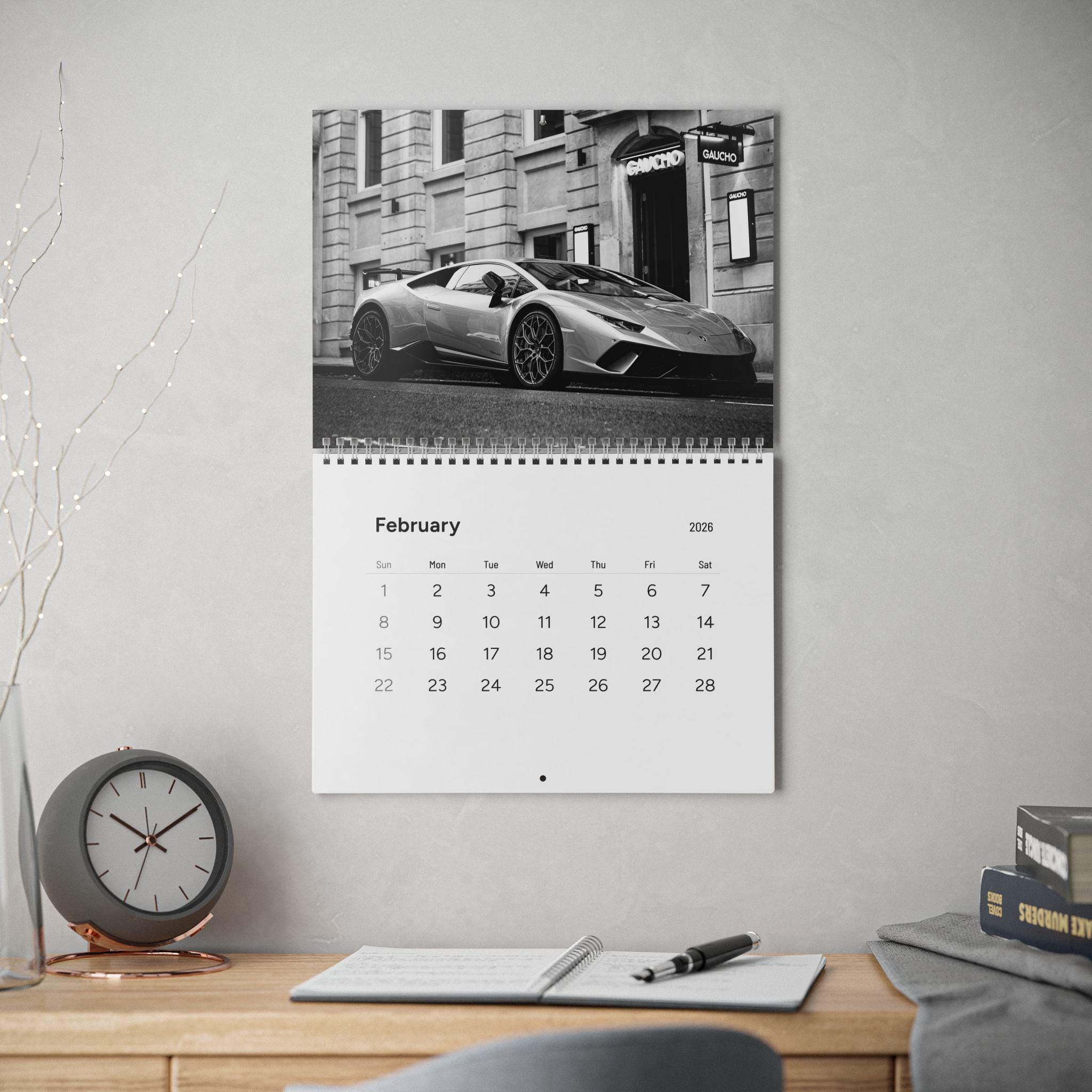 ランボルギーニカレンダー、ランボルギーニ2026カレンダー