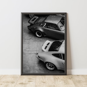 Póster de coche clásico, impresión de coche clásico, arte mural de coche clásico, arte mural de coche clásico, póster de coche antiguo, póster de coche icónico, coche deportivo clásico