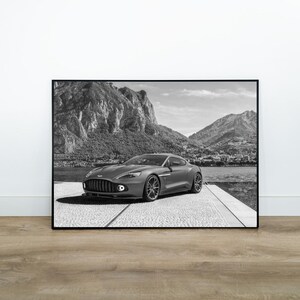 Aston Martin Vanquish Poster, Aston Martin Print, Aston Martin Wall Art, Aston Martin Poster, Luxury Wall Art, Luxury Car Poster