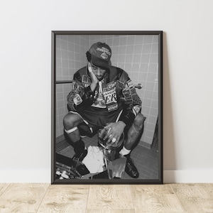 Kobe Bryant Poster, Kobe Bryant Druck, Kobe Bryant Wandkunst, Basketball Poster, Basketball Wandkunst, Vintage NBA Poster, NBA Wandkunst