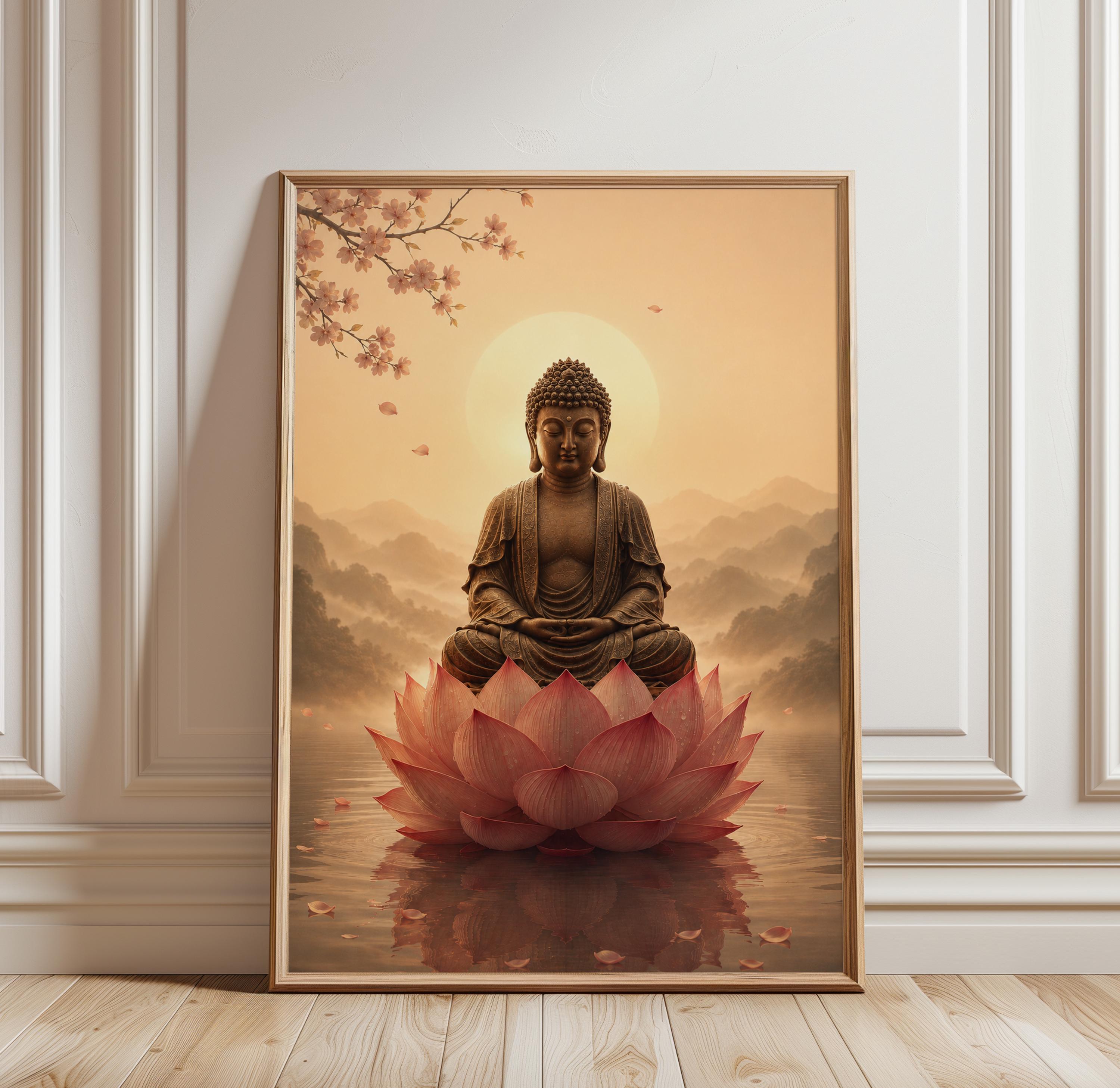 Buddha painting - Etsy 日本