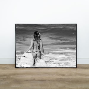 Póster de surf, impresión de surf, arte mural de surf, póster de playa, impresión de playa, arte mural de playa, póster de océano, impresión de océano, arte mural de océano, arte mural de mar