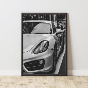 Póster de coche deportivo, impresión de coche deportivo, arte mural de coche deportivo, póster de coche clásico, póster de coche icónico, regalo para amantes de los coches, regalo para aficionados a los coches