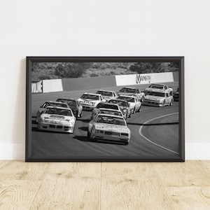 NASCAR Poster, NASCAR Print, NASCAR Wall Art, Vintage Motorsports Poster, Motorsport Wall Art, Nascar Race Track Poster, Vintage Nascar