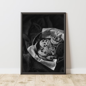 Cookie Poster, Cookie Print, Cookie Wall Art, Kitchen Poster, Kitchen Print, Kitchen Wall Art, Kitchen Wall Decor, Coffee Shop Decor