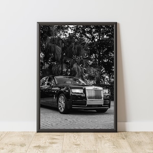 Rolls-Royce Poster, Rolls-Royce Print, Rolls-Royce Wall Art, Luxury Car Poster, Luxury Car Print, Luxury Wall Art, Iconic Car Poster