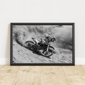 Motocross Poster, Motocross Print, Motocross Wall Art, Motorcycle Poster, Motorcycle Print, Motorcycle Wall Art, Motorbike Poster