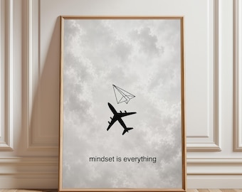 Motivational Poster, Motivational Print, Motivation Wall Art, Inspirational Quote Wall Art, Home Gym Decor, Office Decor, Entrepreneur Mind