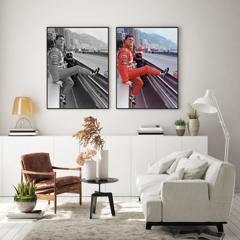 Michael Schumacher Poster, Michael Schumacher Print, Michael Schumacher