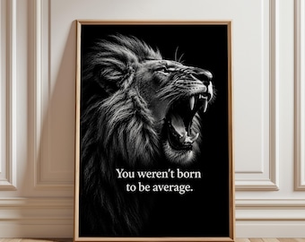 Motivational Poster, Motivational Print, Motivation Wall Art, Inspirational Print, Office Decor