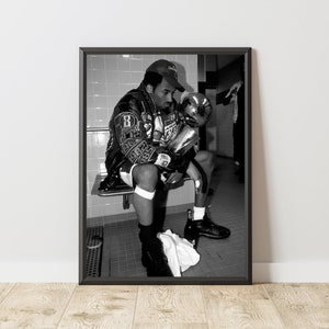 Kobe Bryant Poster, Kobe Bryant Print, Kobe Bryant Wall Art, Basketball Poster, Basketball Wall Art, Vintage NBA Poster, NBA Wall Art