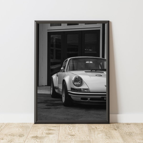 Vintage Porsche Poster, Vintage Porsche Print, Porsche Wall Art, Vintage Car Poster, Porsche Poster, Classic Car Wall Art, Porsche 911