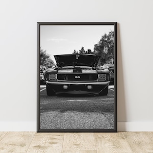 Vintage Chevrolet Camaro Poster, Vintage Chevrolet Camaro Print, Vintage Chevrolet Camaro Wall Art, Chevrolet Wall Art, Vintage Car Poster