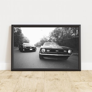 Chevrolet Camaro Poster, Chevrolet Camaro Print, Chevrolet Camaro Wall Art, Chevrolet Wall Art, Vintage Car Poster, Muscle Car Wall Art