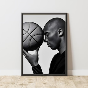 Kobe Bryant Poster, Kobe Bryant Druck, Kobe Bryant Wandkunst, Basketball Poster, Basketball Wandkunst, Vintage NBA Poster, NBA Wandkunst