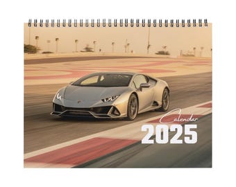 Lamborghini - 2025 Wall Calendar // Cars / Motoring