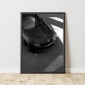 Pôster BMW M3, Pôster BMW, Impressão BMW, Arte de parede BMW, Pôster de carro esportivo, Impressão de carro esportivo, Arte de parede de automobilismo, Pôster de automobilismo