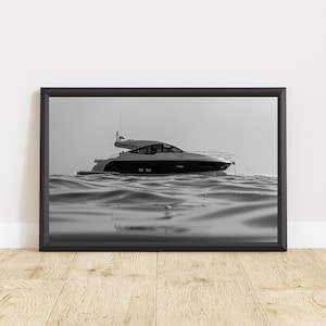Yacht Poster, Yacht Print, Yacht Wall Art, Boat Poster, Boat Print, Boat Wall Art, Nautical Poster, Nautical Print, Nautical Wall Art