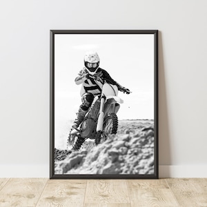 Motocross Poster, Motocross Print, Motocross Wall Art, Motorcycle Poster, Motorcycle Print, Motorcycle Wall Art, Motorbike Poster
