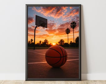 Basketball Poster, Basketball Print, Basketball Wall Art, Basketball Room Decor, Sports Poster, Sports Print, Sports Wall Art